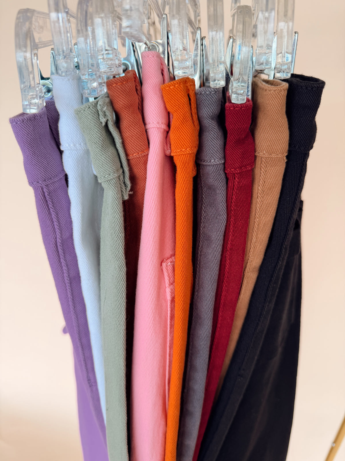 Stretch Wide Leg Denim Jean - 10 Colors