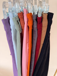 Stretch Wide Leg Denim Jean - 10 Colors