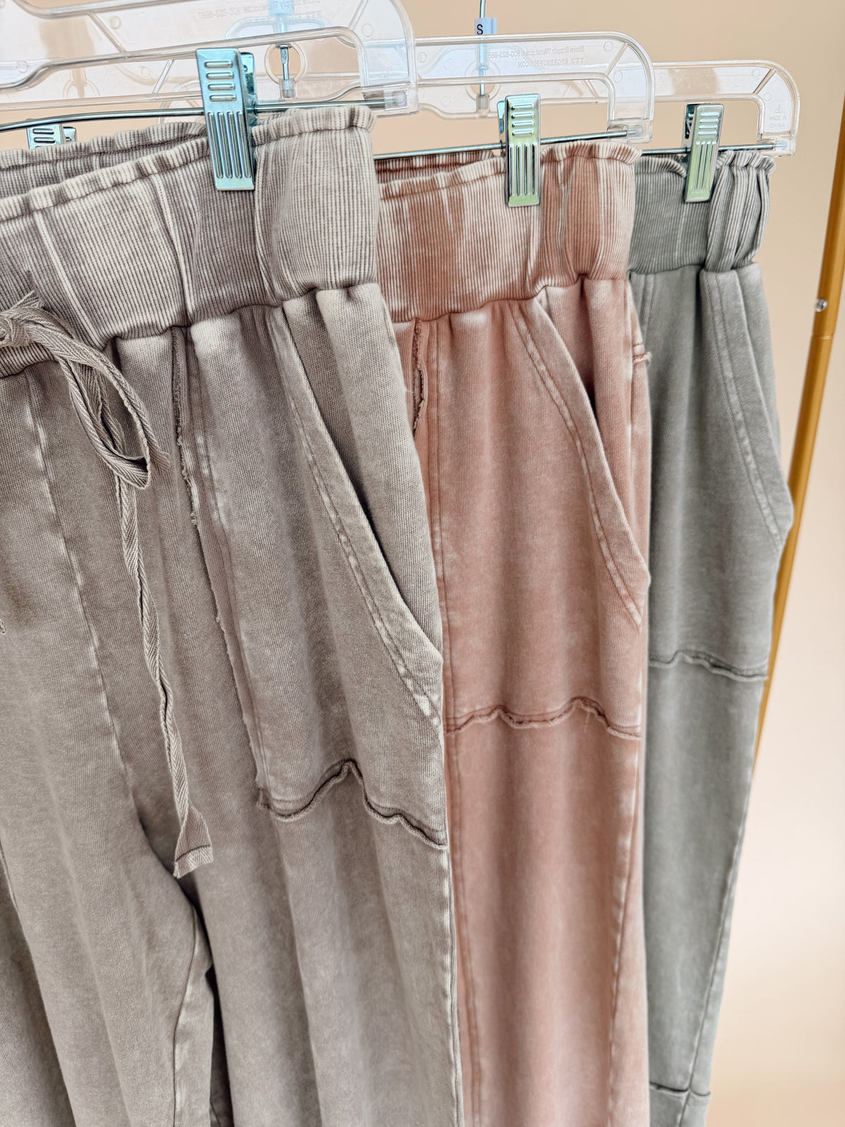 Flare Mineral Wash Pant - 3 Colors!