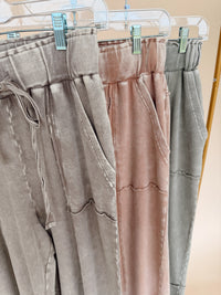 Flare Mineral Wash Pant - 3 Colors!
