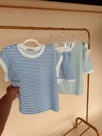 2 Piece Stripe Set - 4 Colors!