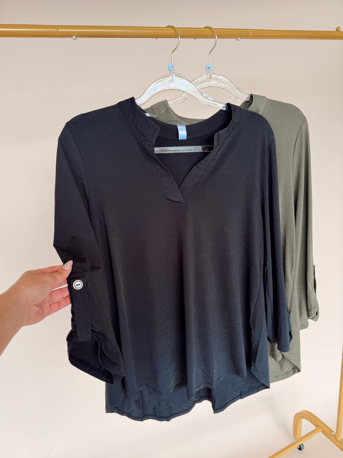 The Lizzy Top - 2 Colors!