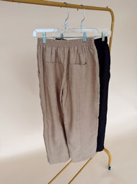 Elastic Waist Casual Pant