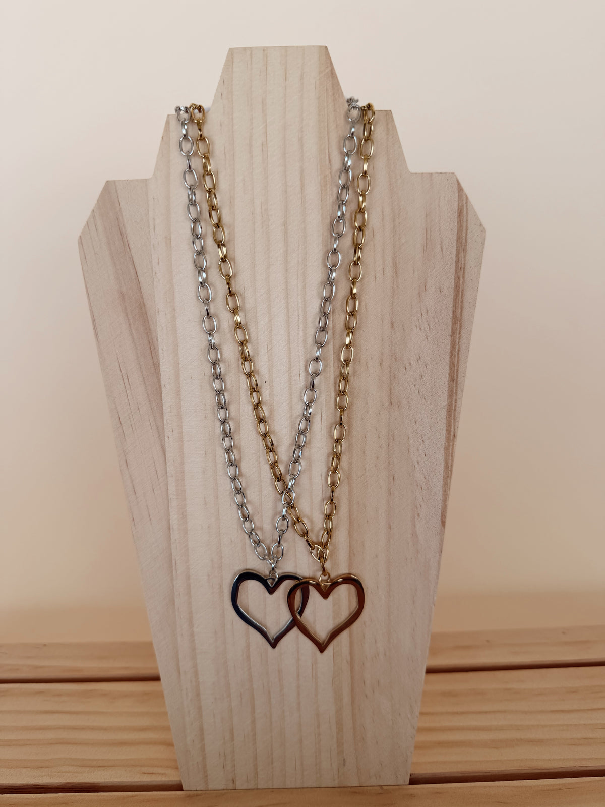Heart Necklace - 2 Colors!