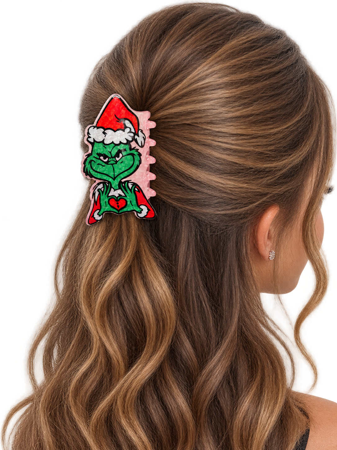 Mean One Heart Hair Clip