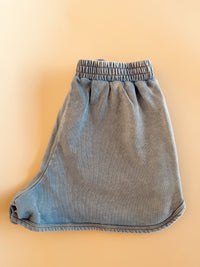 Acid Washed Shorts Light Blue