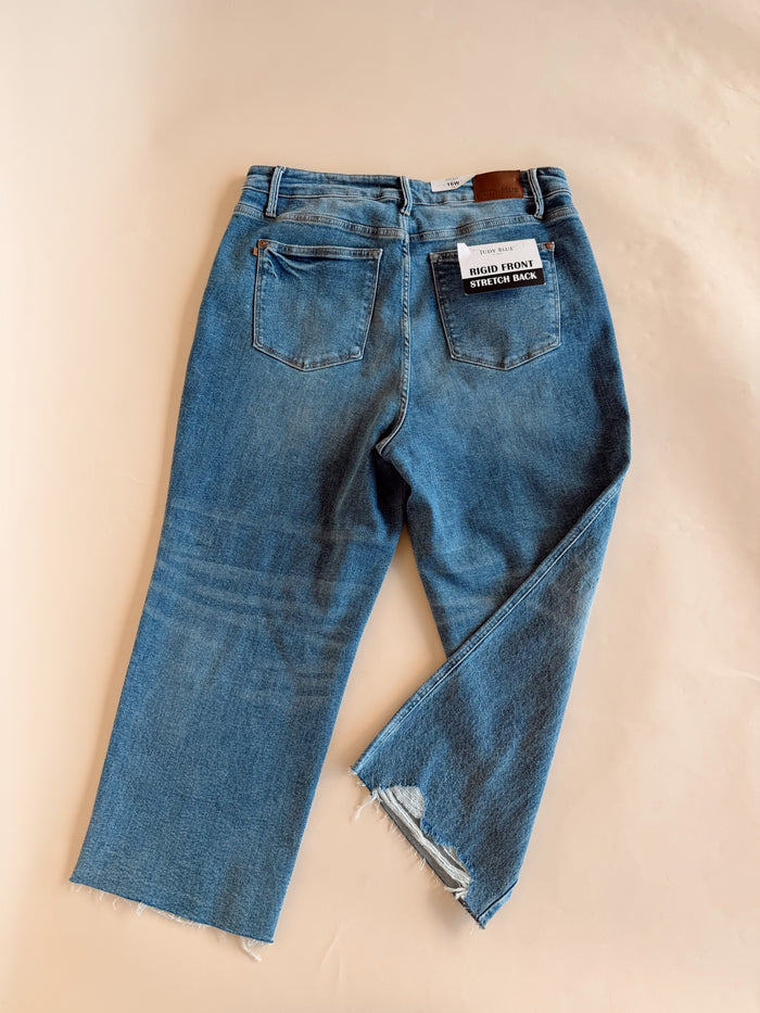 HW Rigid Magic Destroy Hem Crop Wide MD