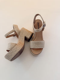 Castle Tan Wedges