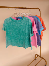 Mineral Wash Tee - 6 Colors!