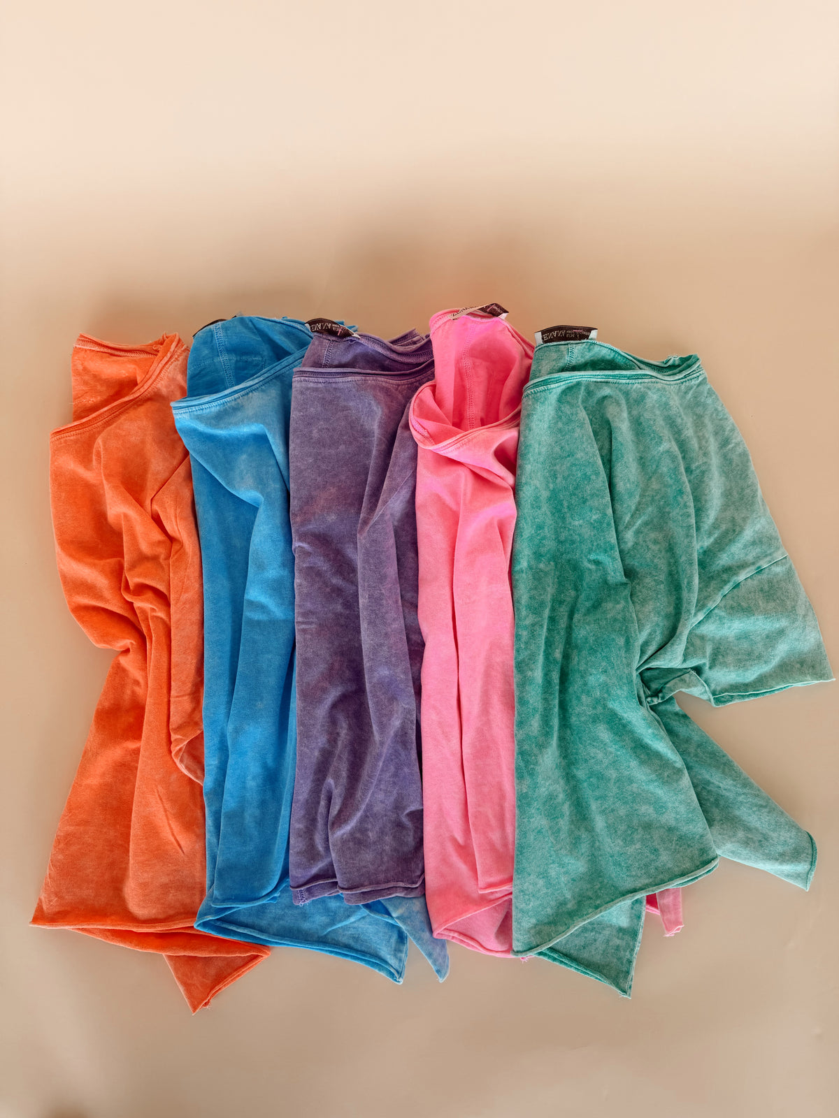 Mineral Wash Tee - 6 Colors!