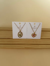Flower Necklace- 3 Colors!