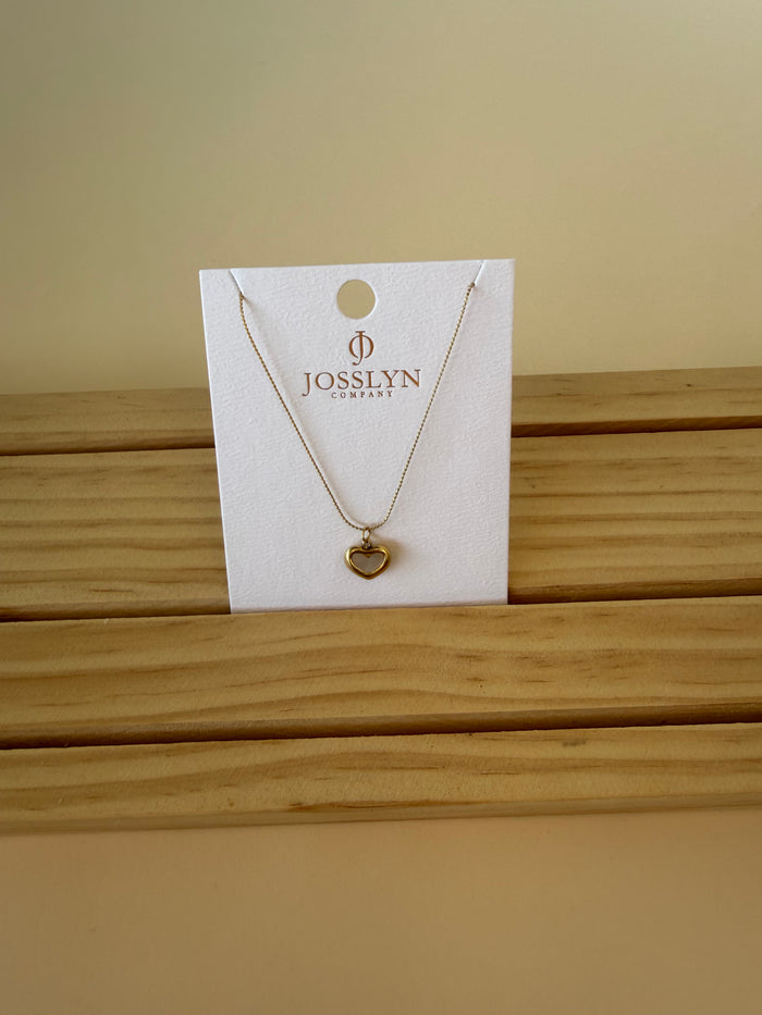 Pearl Heart Necklace