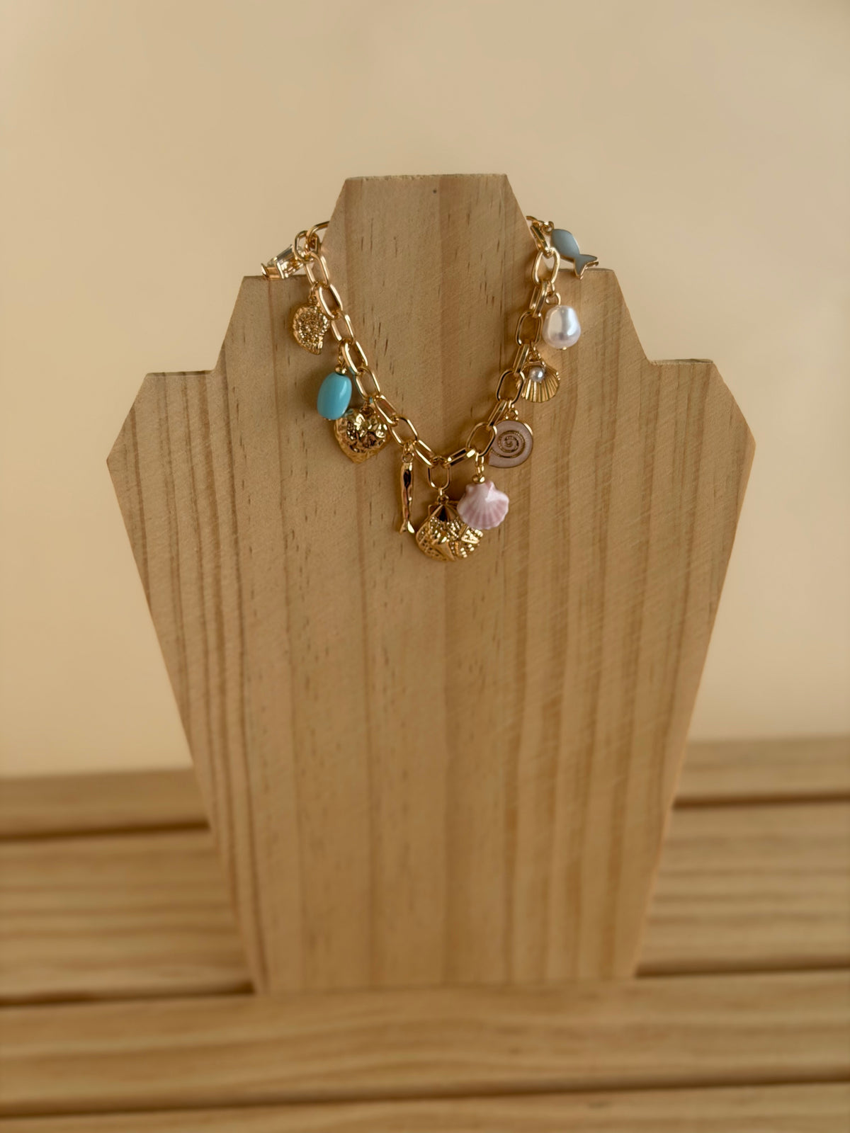 Nautical Multi-Charm Bracelet