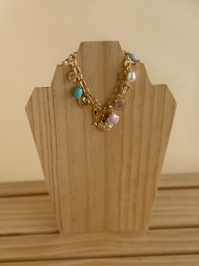 Nautical Multi-Charm Bracelet