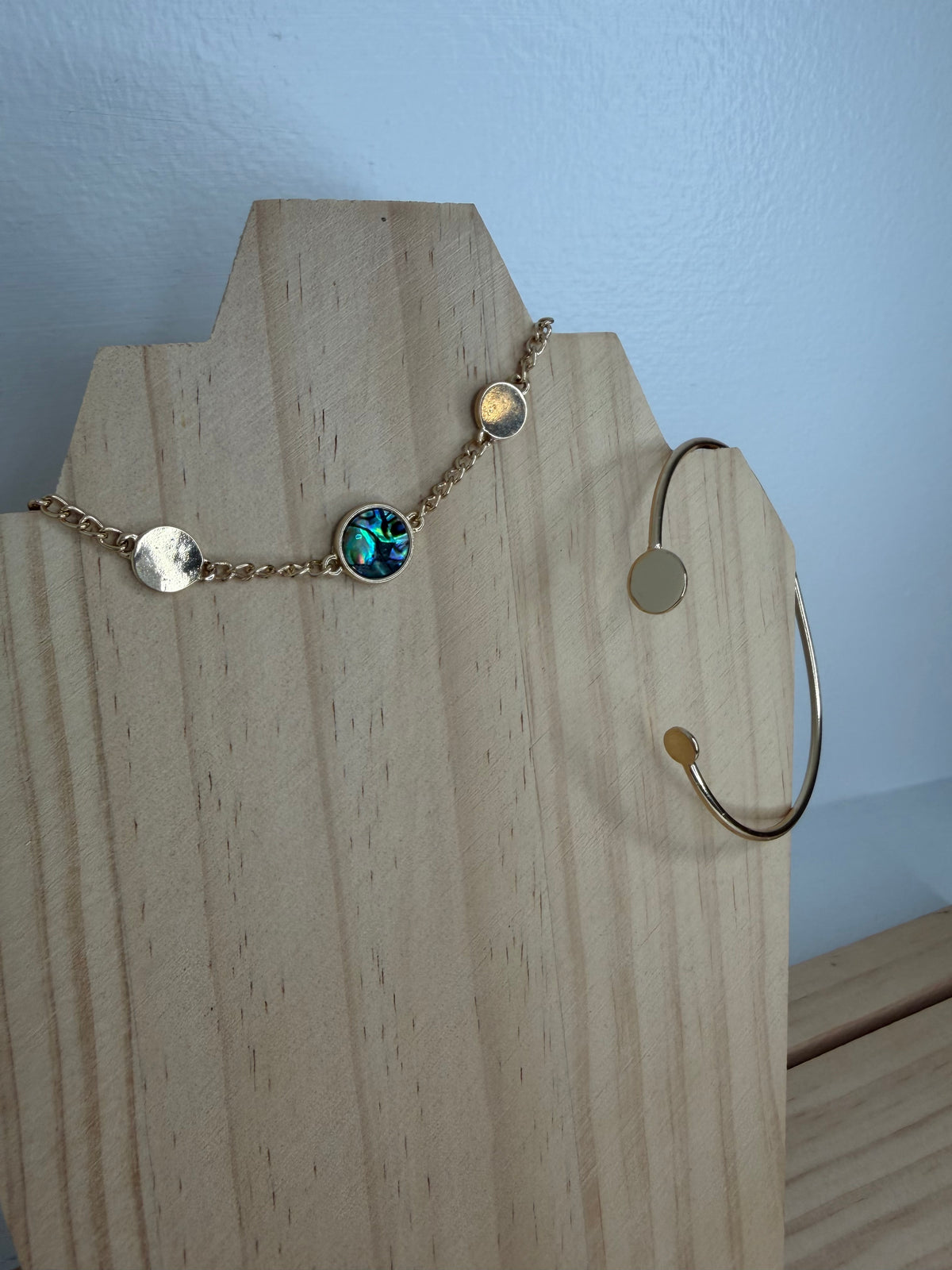 Black Moon & Sun Bracelet Pair
