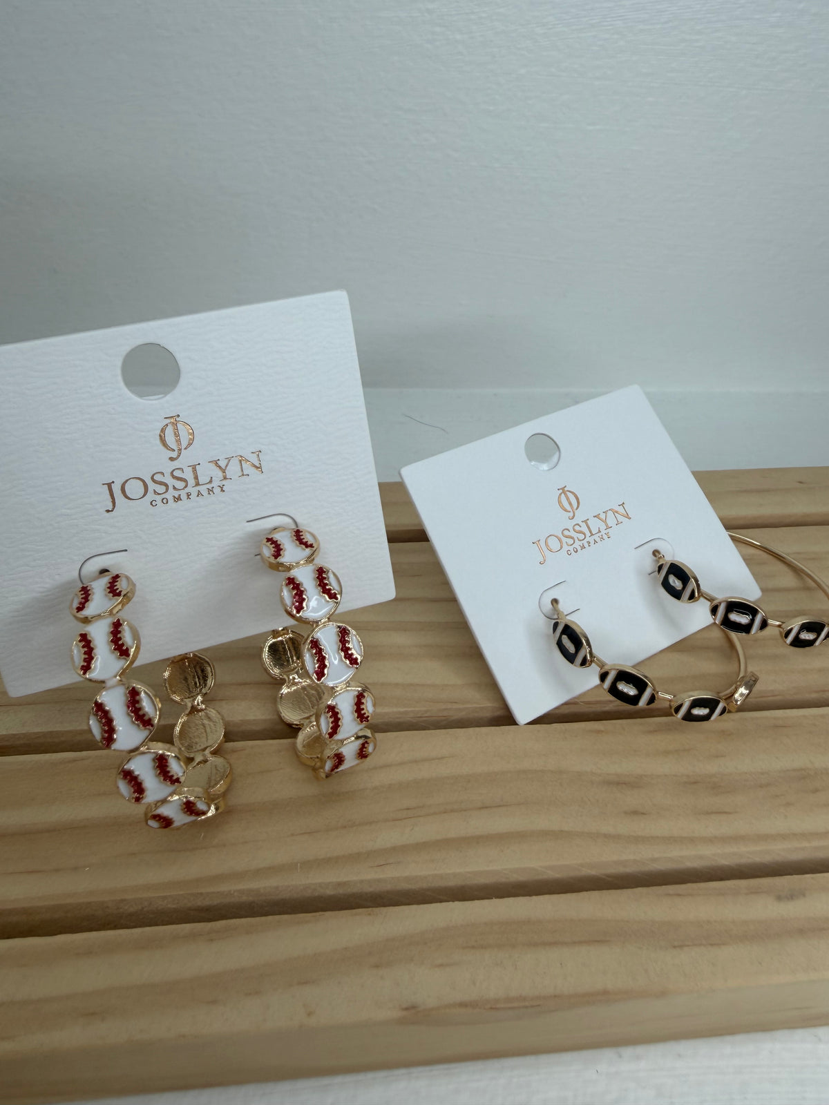 Gameday Hoop Earrings- 2 Styles!