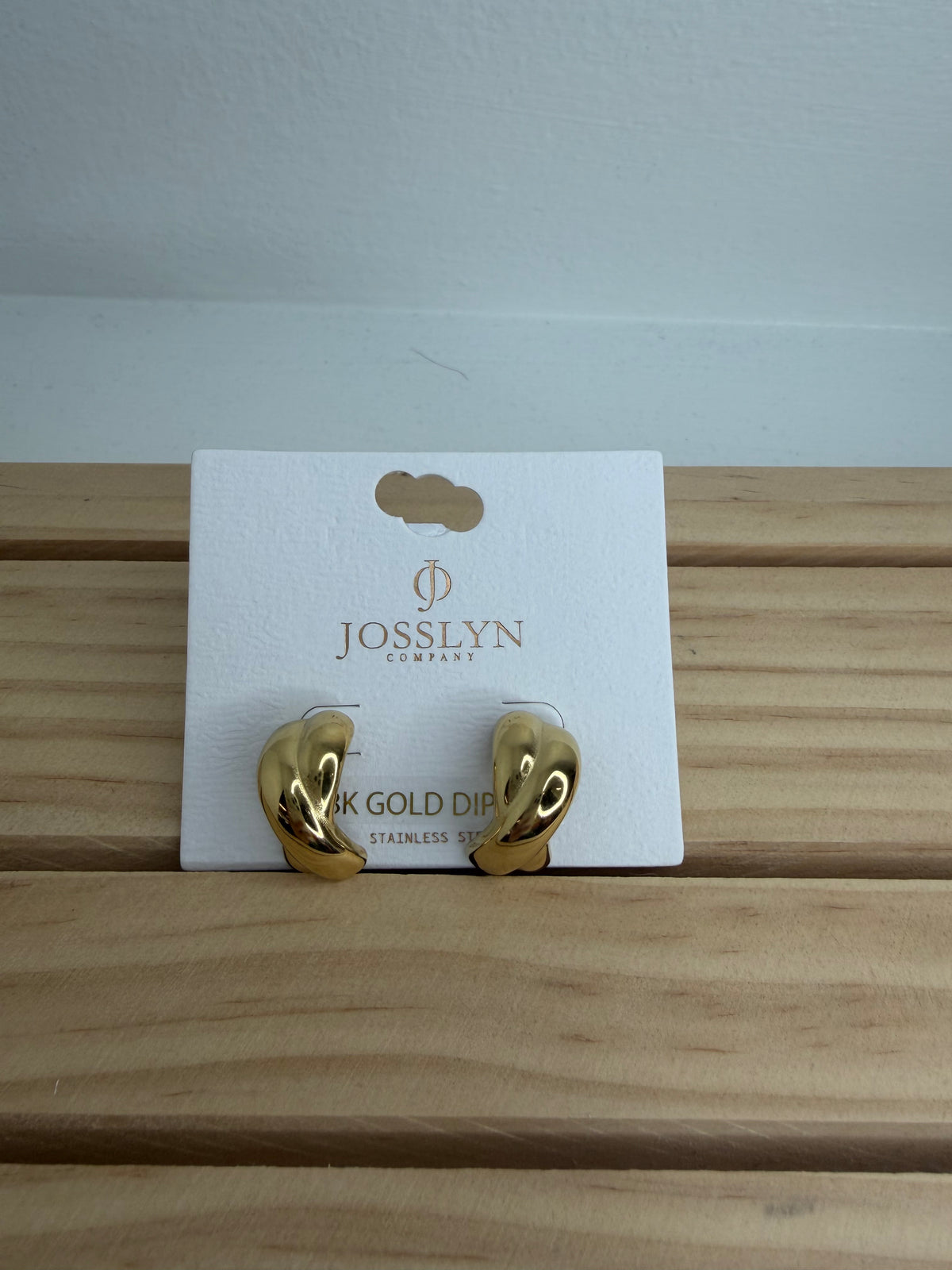 Gold Huggie Earrings