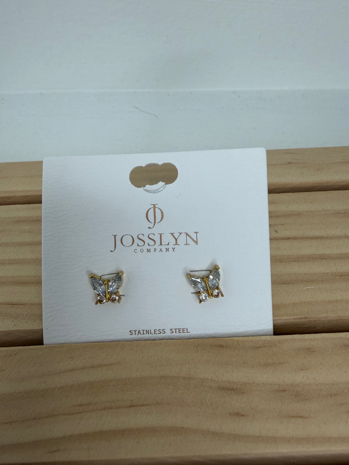 Butterfly Stud Earrings