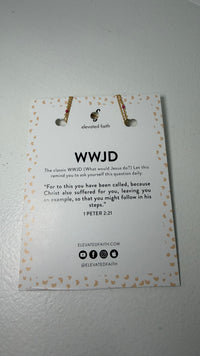 WWJD Necklace in Pink