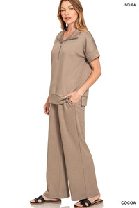 Scuba Half Zip Set - 4 Colors!