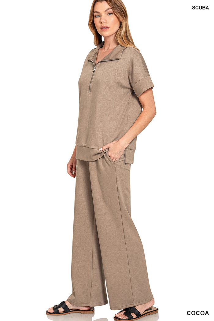 Scuba Half Zip Set - 4 Colors!