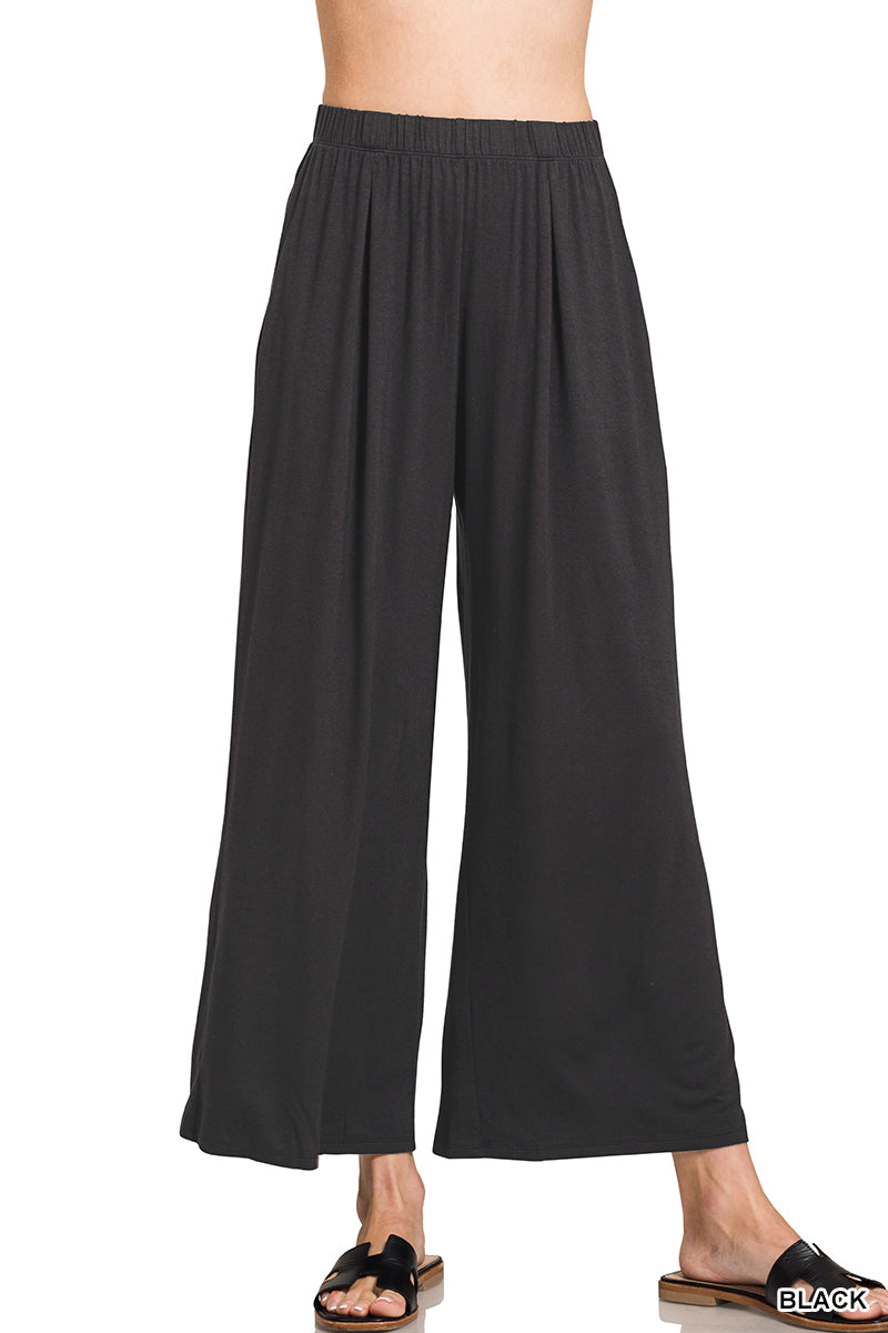 Wide Leg Pant - 3 Colors