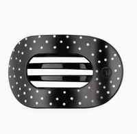 Large Flat Round Hair Clip- 2 Colors