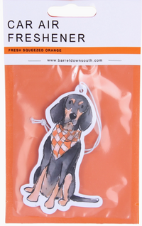 Bluetick Coonhound Sitting Air Freshener