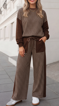 Plaid Patchwork Set - 2 Colors!