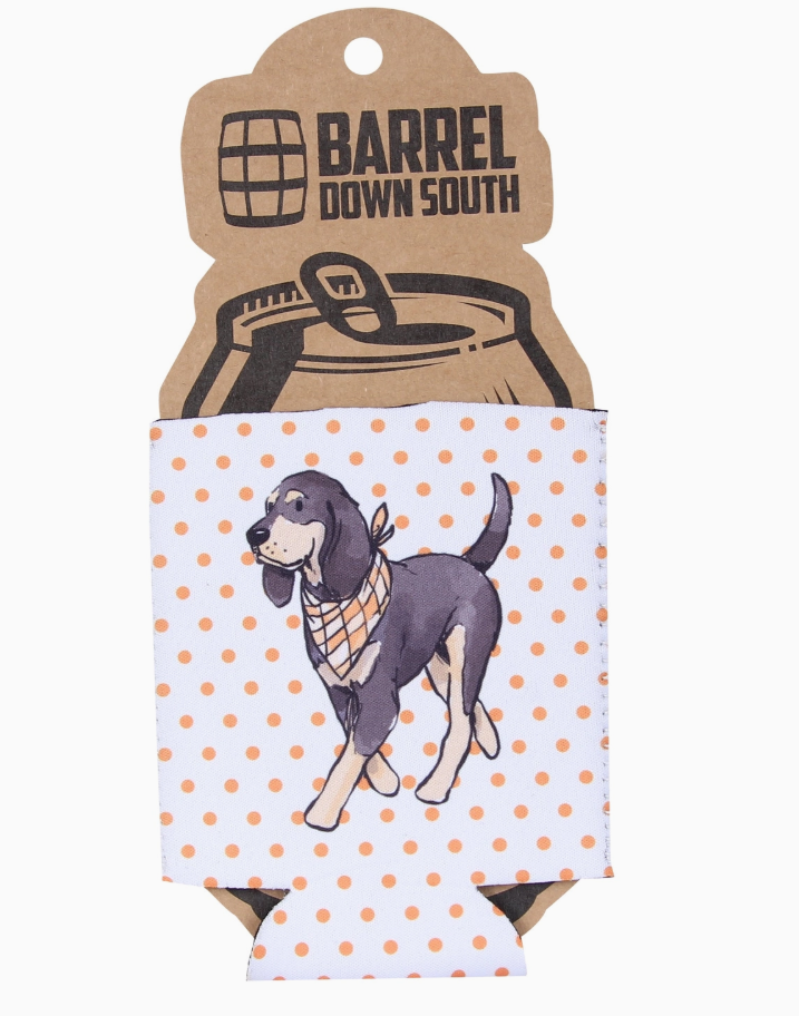Walking Bluetick Coonhound Can Cooler