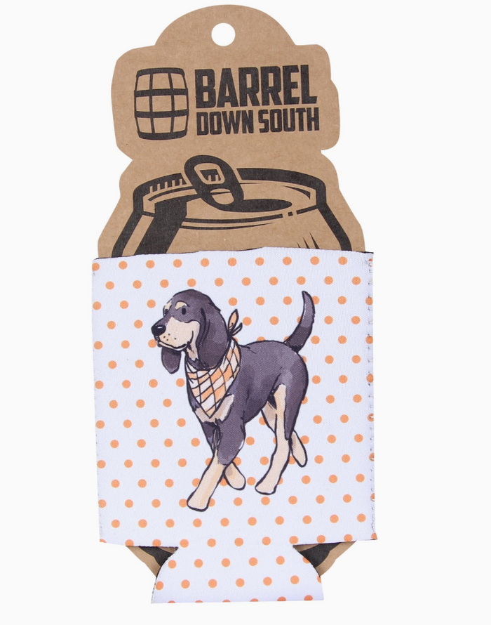 Walking Bluetick Coonhound Can Cooler