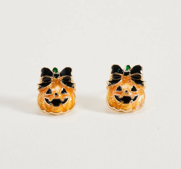 Halloween Pumpkin Earrings