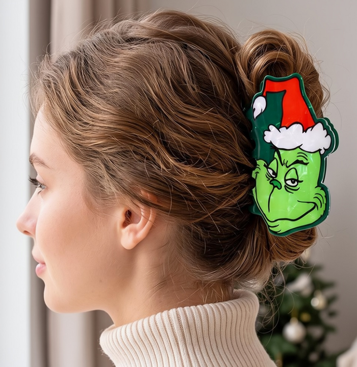 Mean One Face Hair Clip