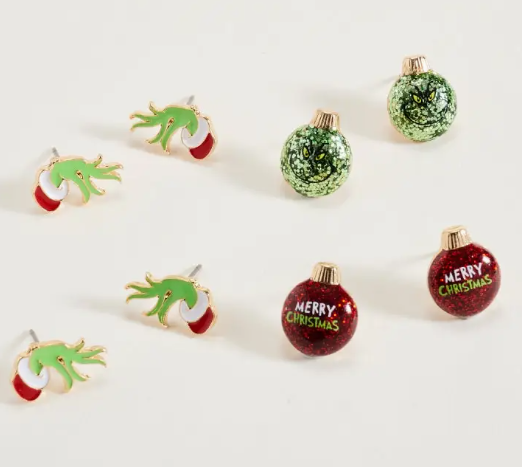 Christmas Mean One Earring Set- 2 Colors!