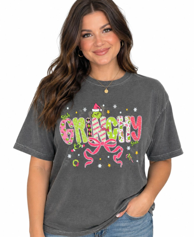 Stink Stank Stunk Tee in Pepper
