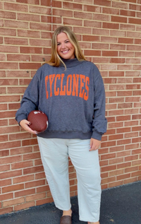 CYCLONES Mock Neck