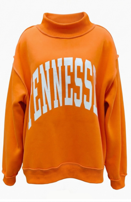Reversible Tennessee Mock Neck- 2 Colors!
