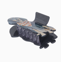 Sitting Bluetick Coonhound Hair Clip