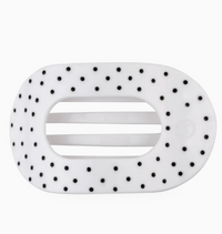 Large Flat Round Hair Clip- 2 Colors