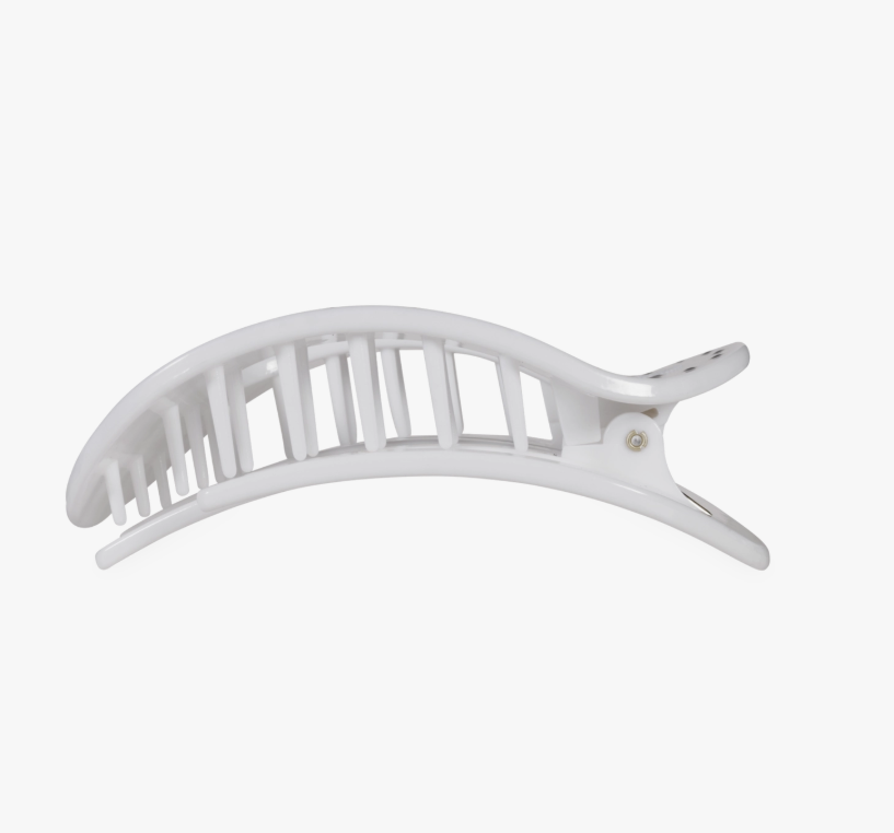 Medium Flat Round Hair Clip- 2 Colors