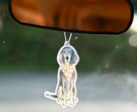 Bluetick Coonhound Sitting Air Freshener