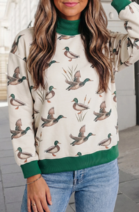 Mallard Mock Neck