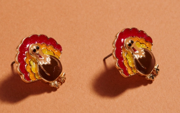 Turkey Shaped Earrings