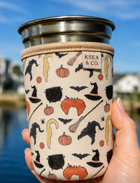 Spooky Sisters Coffee Drink Sleeve - 2 Sizes!