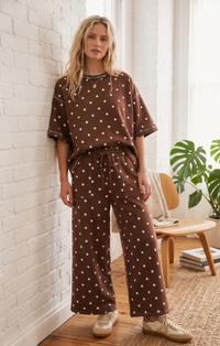 Scuba Polka Dot SS Set - 2 Colors!