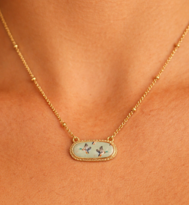 Mallard Necklace- 2 Colors!