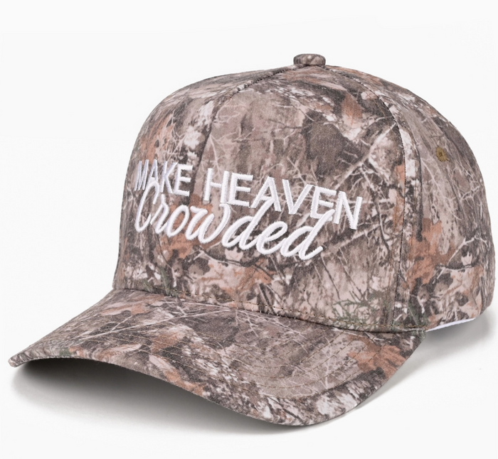 C.C. Make Heaven Crowded Camo Trucker Hat