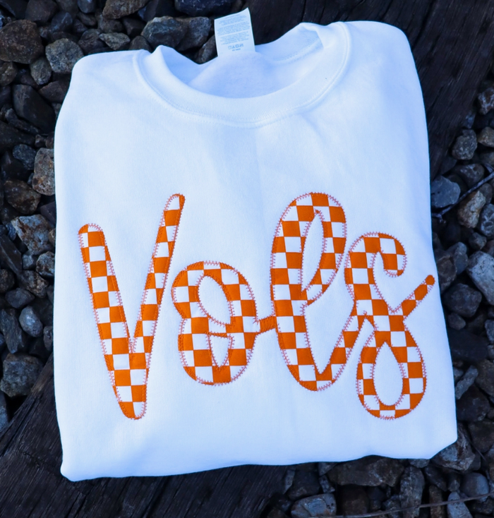 VOLS Checkerboard SS in White