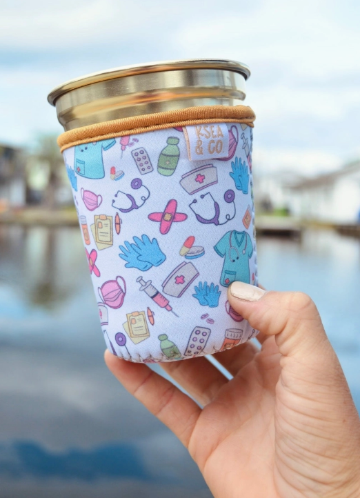 Small Nurse Coffee Drink Sleeve