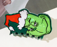 Mean One Face Hair Clip